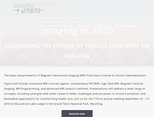 Tablet Screenshot of imagingin2020.com